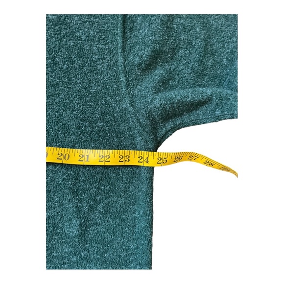 Vintage Victoria’s Secret Country Green Fleece Quarter Zip Pullover Size Medium - Picture 8 of 11